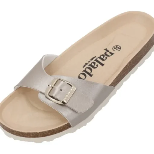Damen Palado Pantoletten & Badeschuhe<Malta BE Metallic, Pantoletten, Damen, Beige