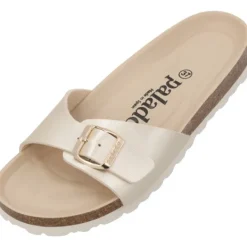 Damen Palado Pantoletten & Badeschuhe<Malta BE Metallic, Pantoletten, Damen, Gold