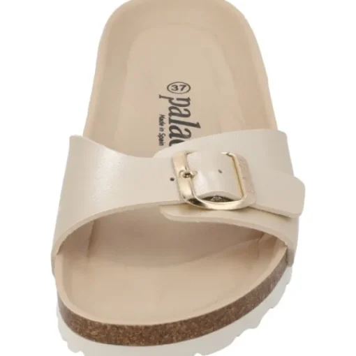 Damen Palado Pantoletten & Badeschuhe<Malta BE Metallic, Pantoletten, Damen, Gold