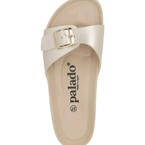 Damen Palado Pantoletten & Badeschuhe<Malta BE Metallic, Pantoletten, Damen, Gold