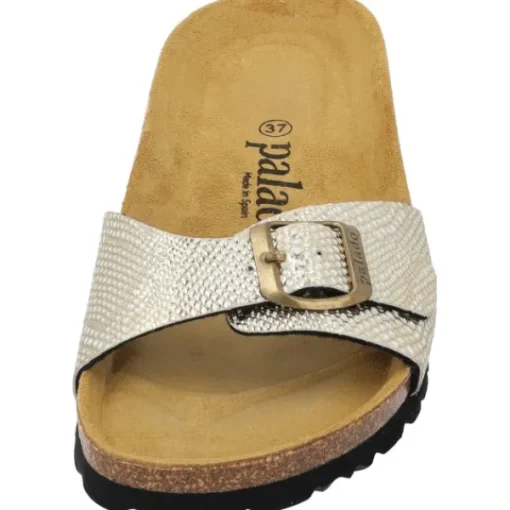 Damen Palado Pantoletten & Badeschuhe<Malta Coralino, Pantoletten, Damen, Gold