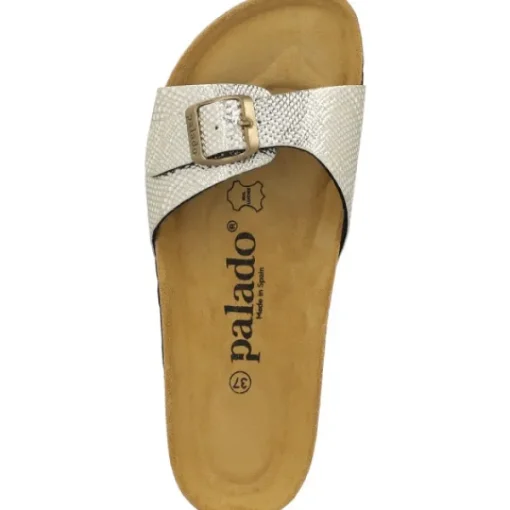 Damen Palado Pantoletten & Badeschuhe<Malta Coralino, Pantoletten, Damen, Gold