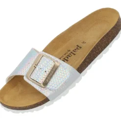 Damen Palado by Sila Sahin Pantoletten & Badeschuhe<Palado Malta EGS Canada by Sila Sahin, Pantoletten, Damen, Silber