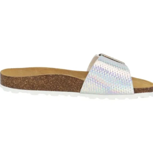 Damen Palado by Sila Sahin Pantoletten & Badeschuhe<Palado Malta EGS Canada by Sila Sahin, Pantoletten, Damen, Silber