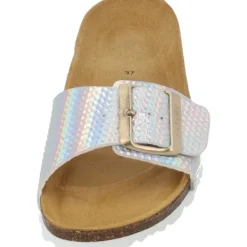 Damen Palado by Sila Sahin Pantoletten & Badeschuhe<Palado Malta EGS Canada by Sila Sahin, Pantoletten, Damen, Silber