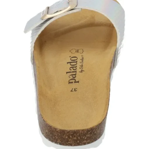 Damen Palado by Sila Sahin Pantoletten & Badeschuhe<Palado Malta EGS Canada by Sila Sahin, Pantoletten, Damen, Silber