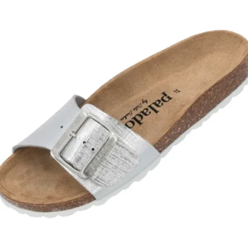 Damen Palado by Sila Sahin Pantoletten & Badeschuhe<Palado Malta EGS Caro by Sila Sahin, Pantoletten, Damen, Silber