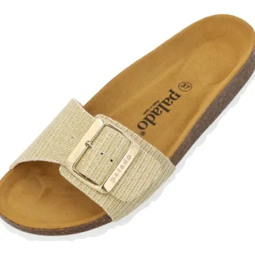 Damen Palado Pantoletten & Badeschuhe<Malta EGS Glitter, Pantoletten, Damen, Gold