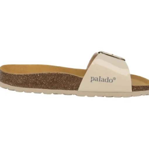 Damen Palado Pantoletten & Badeschuhe<Malta EGS Lack, Pantoletten, Damen, Beige/Beige