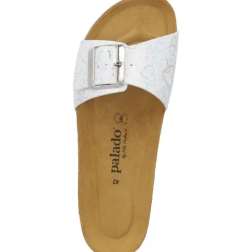 Damen Palado by Sila Sahin Pantoletten & Badeschuhe<Palado Malta EGS Love by Sila Sahin, Pantoletten, Damen, Weiß
