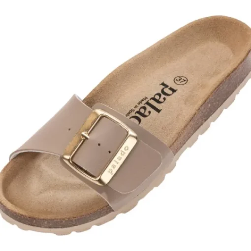 Damen Palado Pantoletten & Badeschuhe<Malta EGS Matt, Pantoletten, Damen, Dunkelbeige