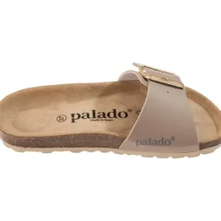 Damen Palado Pantoletten & Badeschuhe<Malta EGS Matt, Pantoletten, Damen, Dunkelbeige