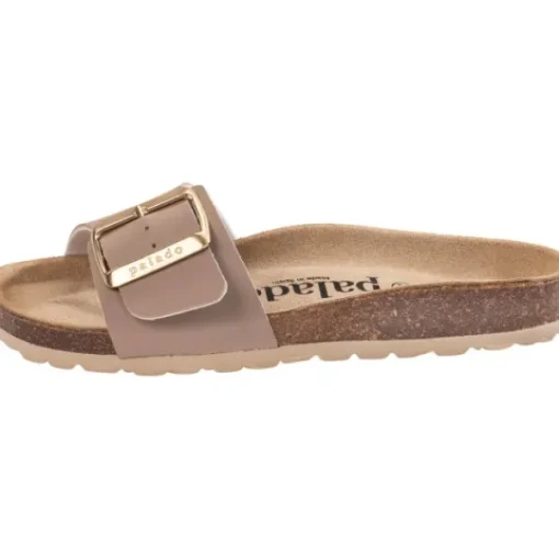 Damen Palado Pantoletten & Badeschuhe<Malta EGS Matt, Pantoletten, Damen, Dunkelbeige