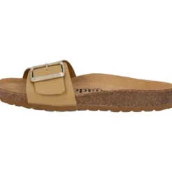 Damen Palado Pantoletten & Badeschuhe<Malta EGS Matt Premium Leather, Pantoletten, Damen, Hellbraun