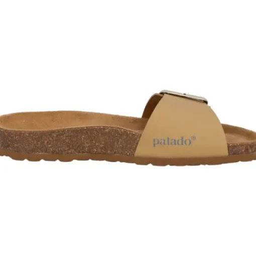 Damen Palado Pantoletten & Badeschuhe<Malta EGS Matt Premium Leather, Pantoletten, Damen, Hellbraun