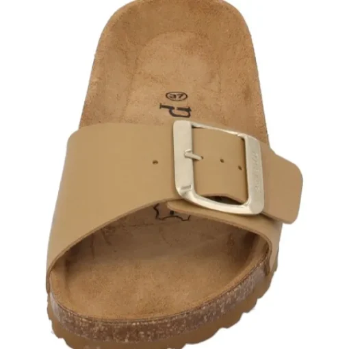 Damen Palado Pantoletten & Badeschuhe<Malta EGS Matt Premium Leather, Pantoletten, Damen, Hellbraun