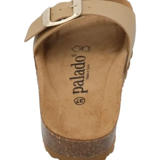 Damen Palado Pantoletten & Badeschuhe<Malta EGS Matt Premium Leather, Pantoletten, Damen, Hellbraun
