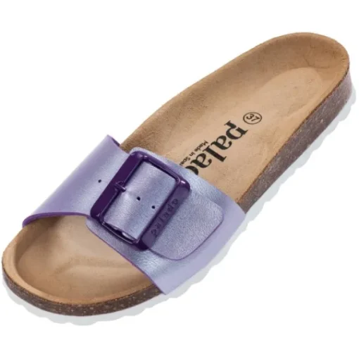 Damen Palado Pantoletten & Badeschuhe<Malta EGS Metallic, Pantoletten, Damen, Lila