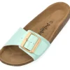 Damen Palado Pantoletten & Badeschuhe<Malta EGS Metallic, Pantoletten, Damen, Mint