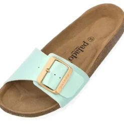 Damen Palado Pantoletten & Badeschuhe<Malta EGS Metallic, Pantoletten, Damen, Mint