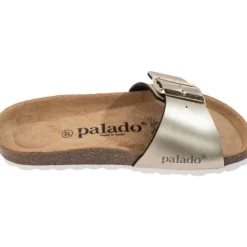 Damen Palado Pantoletten & Badeschuhe<Malta EGS Metallic, Pantoletten, Damen, Mattgold