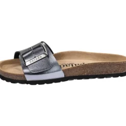 Damen Palado Pantoletten & Badeschuhe<Malta EGS Metallic, Pantoletten, Damen, Grau