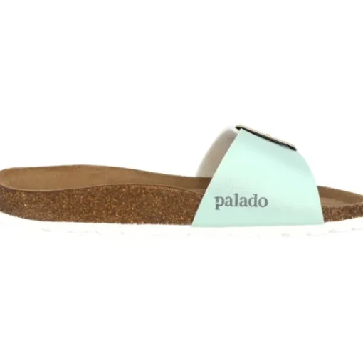 Damen Palado Pantoletten & Badeschuhe<Malta EGS Metallic, Pantoletten, Damen, Mint