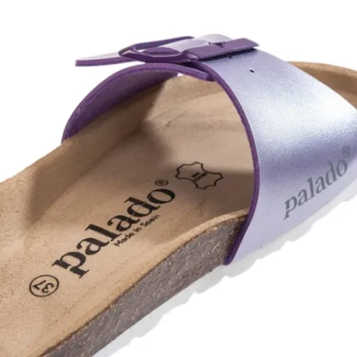 Damen Palado Pantoletten & Badeschuhe<Malta EGS Metallic, Pantoletten, Damen, Lila