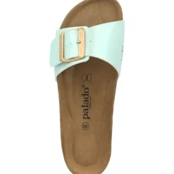 Damen Palado Pantoletten & Badeschuhe<Malta EGS Metallic, Pantoletten, Damen, Mint