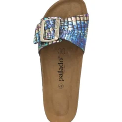 Damen Palado Pantoletten & Badeschuhe<Malta EGS Mosaic, Pantoletten, Damen, Rainbow