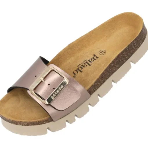 Damen Palado Pantoletten & Badeschuhe<Malta EGS PL, Pantoletten, Damen, Rose Metallic
