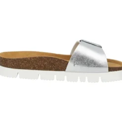 Damen Palado Pantoletten & Badeschuhe<Malta EGS PL, Pantoletten, Damen, Silber Metallic