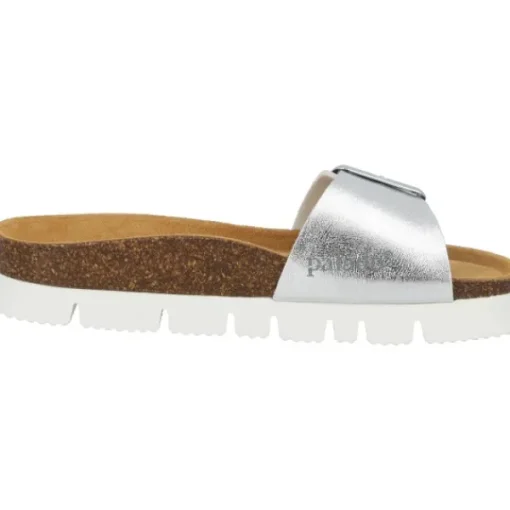 Damen Palado Pantoletten & Badeschuhe<Malta EGS PL, Pantoletten, Damen, Silber Metallic