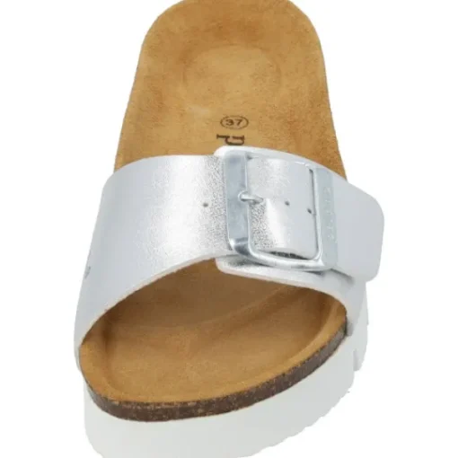 Damen Palado Pantoletten & Badeschuhe<Malta EGS PL, Pantoletten, Damen, Silber Metallic
