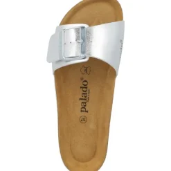 Damen Palado Pantoletten & Badeschuhe<Malta EGS PL, Pantoletten, Damen, Silber Metallic