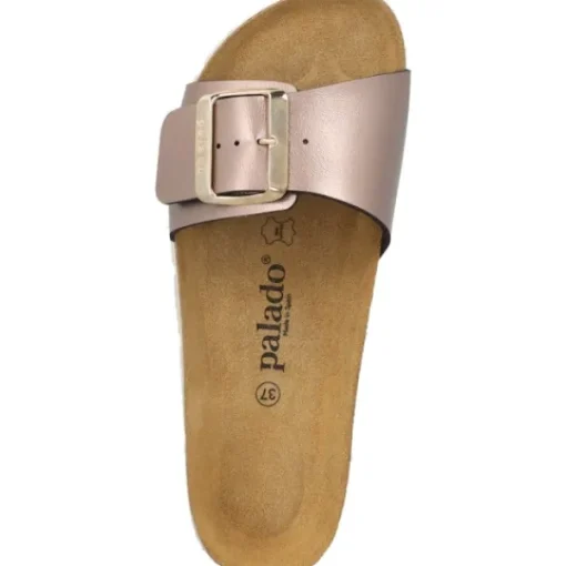 Damen Palado Pantoletten & Badeschuhe<Malta EGS PL, Pantoletten, Damen, Rose Metallic