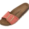 Damen Palado Pantoletten & Badeschuhe<Malta EGS Velours Premium Leather, Pantoletten, Damen, Orange