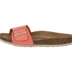 Damen Palado Pantoletten & Badeschuhe<Malta EGS Velours Premium Leather, Pantoletten, Damen, Orange