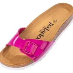 Damen Palado Pantoletten & Badeschuhe<Malta Lack, Pantoletten, Damen, Fuchsia
