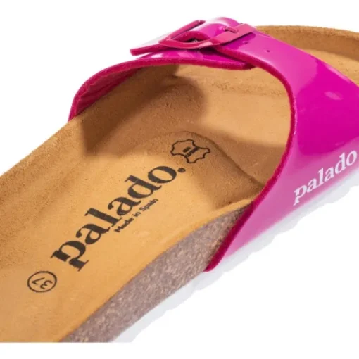 Damen Palado Pantoletten & Badeschuhe<Malta Lack, Pantoletten, Damen, Fuchsia