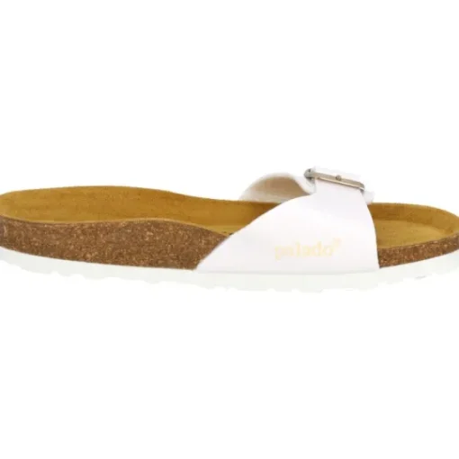 Damen Palado Pantoletten & Badeschuhe<Malta Lack, Pantoletten, Damen, Weiß