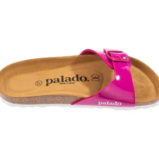 Damen Palado Pantoletten & Badeschuhe<Malta Lack, Pantoletten, Damen, Fuchsia