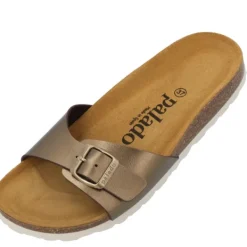Damen Palado Pantoletten & Badeschuhe<Malta Metallic, Pantoletten, Damen, Bronze