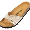 Damen Palado Pantoletten & Badeschuhe<Malta Metallic, Pantoletten, Damen, Gold/Schwarz