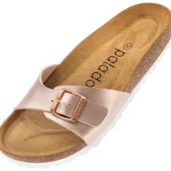 Damen Palado Pantoletten & Badeschuhe<Malta Metallic, Pantoletten, Damen, Rose/Rose
