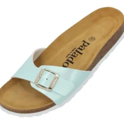 Damen Palado Pantoletten & Badeschuhe<Malta Metallic, Pantoletten, Damen, Türkis
