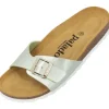 Damen Palado Pantoletten & Badeschuhe<Malta Metallic, Pantoletten, Damen, Pistazie