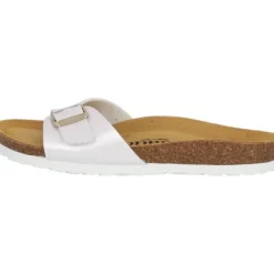 Damen Palado Pantoletten & Badeschuhe<Malta Metallic, Pantoletten, Damen, Weiß/Gold