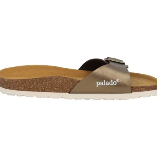 Damen Palado Pantoletten & Badeschuhe<Malta Metallic, Pantoletten, Damen, Bronze