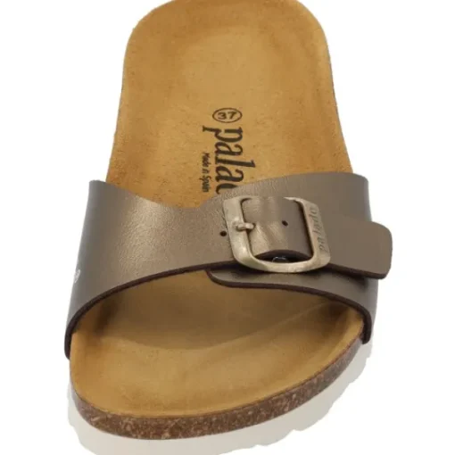 Damen Palado Pantoletten & Badeschuhe<Malta Metallic, Pantoletten, Damen, Bronze